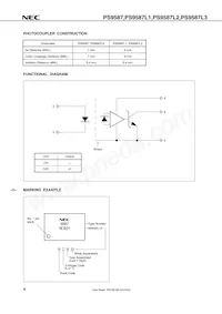 PS9587L3-AX Datasheet Pagina 6