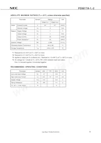 PS9817A-1-AX Datasheet Pagina 5