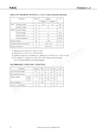 PS9822-1-F3-N-AX Datasheet Pagina 4