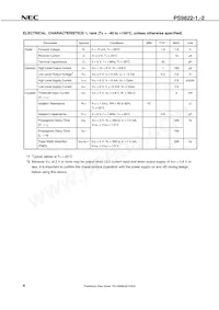 PS9822-1-F3-N-AX Datasheet Pagina 6