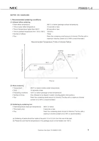 PS9822-1-F3-N-AX Datasheet Pagina 9