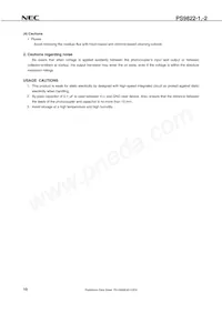 PS9822-1-F3-N-AX Datasheet Pagina 10