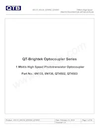 QT4503 Datasheet Copertura