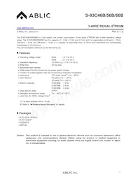 S-93C66BD0I-D8S1G Datasheet Copertura