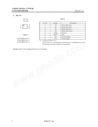 S-93C66BD0I-D8S1G Datasheet Pagina 4