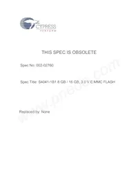 S40410161B1B2W013 Datasheet Cover