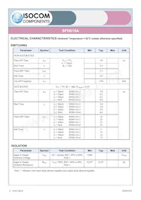 SFH615A-3XSMT/R數據表 頁面 4