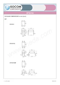 SFH615A-3XSMT/R Datasheet Pagina 9