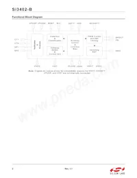 SI3402-B-GMR Datasheet Pagina 2
