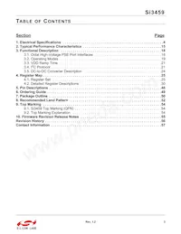 SI3459-B02-IMR Datasheet Pagina 3