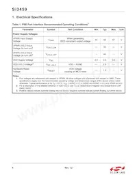 SI3459-B02-IMR Datasheet Page 4