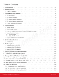 SI8605AB-B-IS1R Datasheet Page 3