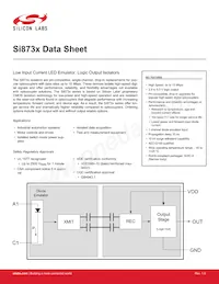 SI8735BC-ISR Datasheet Copertura