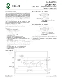 SLG55593V Datenblatt Cover