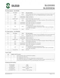 SLG55593V Datasheet Pagina 2