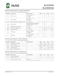 SLG55593V Datasheet Page 4