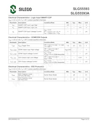 SLG55593V Datasheet Pagina 5