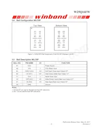 W25Q16FWSVIQ TR數據表 頁面 7