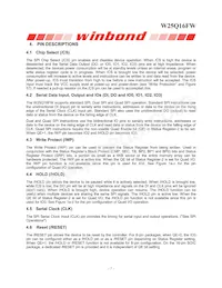 W25Q16FWSVIQ TR Datasheet Page 8