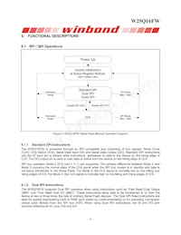 W25Q16FWSVIQ TR Datasheet Page 10