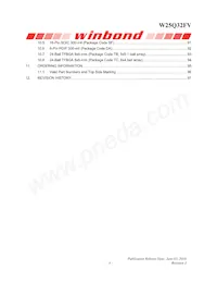 W25Q32FVTBIG Datasheet Pagina 5