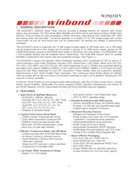 W25Q32FVTBIG Datasheet Pagina 6