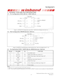 W25Q32FVTBIG Datenblatt Seite 7