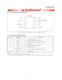 W25Q32FVTBIG Datasheet Pagina 10