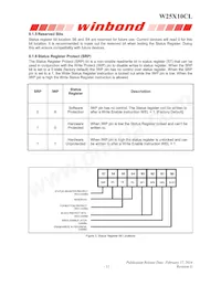 W25X10CLZPIG TR Datasheet Pagina 11