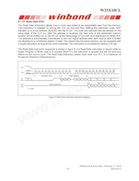 W25X10CLZPIG TR Datasheet Page 18