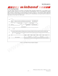 W25X10CLZPIG TR Datasheet Page 19