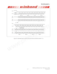 W25X10CLZPIG TR Datasheet Page 22