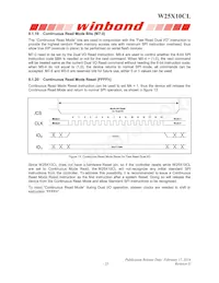 W25X10CLZPIG TR Datasheet Page 23