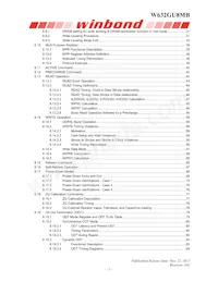 W632GU8MB09I Datasheet Pagina 2