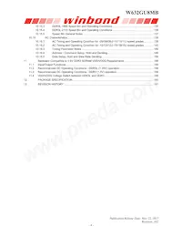 W632GU8MB09I Datasheet Page 4