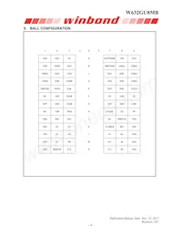 W632GU8MB09I Datasheet Page 8