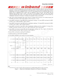 W632GU8MB09I Datasheet Pagina 13