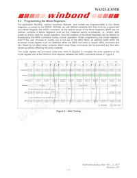 W632GU8MB09I Datasheet Pagina 15