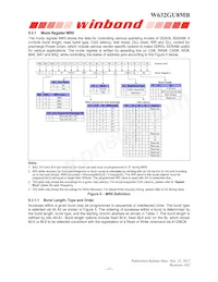 W632GU8MB09I Datasheet Pagina 17