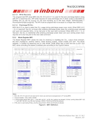 W632GU8MB09I Datasheet Pagina 19