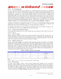 W632GU8MB09I Datasheet Pagina 20