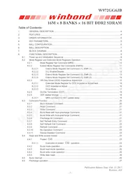 W972GG6JB-3I TR Datasheet Copertura