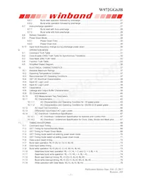 W972GG6JB-3I TR Datenblatt Seite 2