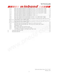 W972GG6JB-3I TR Datasheet Pagina 3