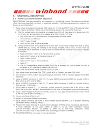 W972GG6JB-3I TR Datasheet Page 9