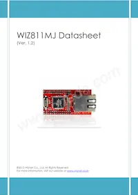 WIZ811MJ數據表 封面