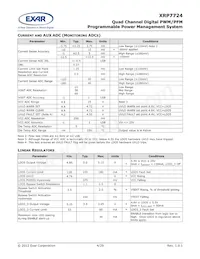 XRP7724ILB-CX01-F Datasheet Pagina 4