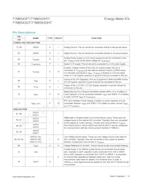 71M6543HT-IGTR/F Datasheet Pagina 15