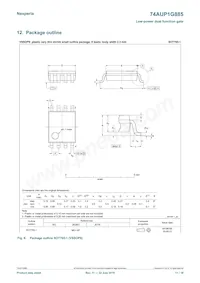 74AUP1G885GD Datasheet Pagina 11