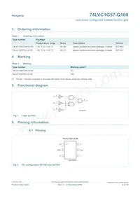 74LVC1G57GV-Q100H Datasheet Pagina 2